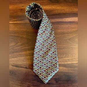 BROOKS BROTHERS Makers Vintage All Silk Burgundy Handmade Necktie Made in USA